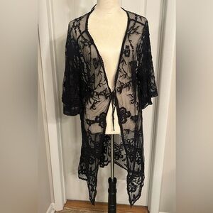 Betsey Johnson Y2K Kimono/Duster/Coverup